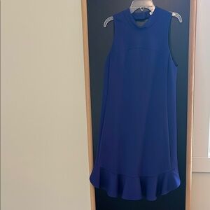 Cocktail Blue Sleeveless Dress